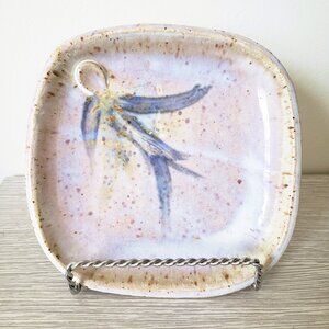 Vintage “The Pottery Barn” Stoneware Studio Art Pottery Speckled Glazed Trinket